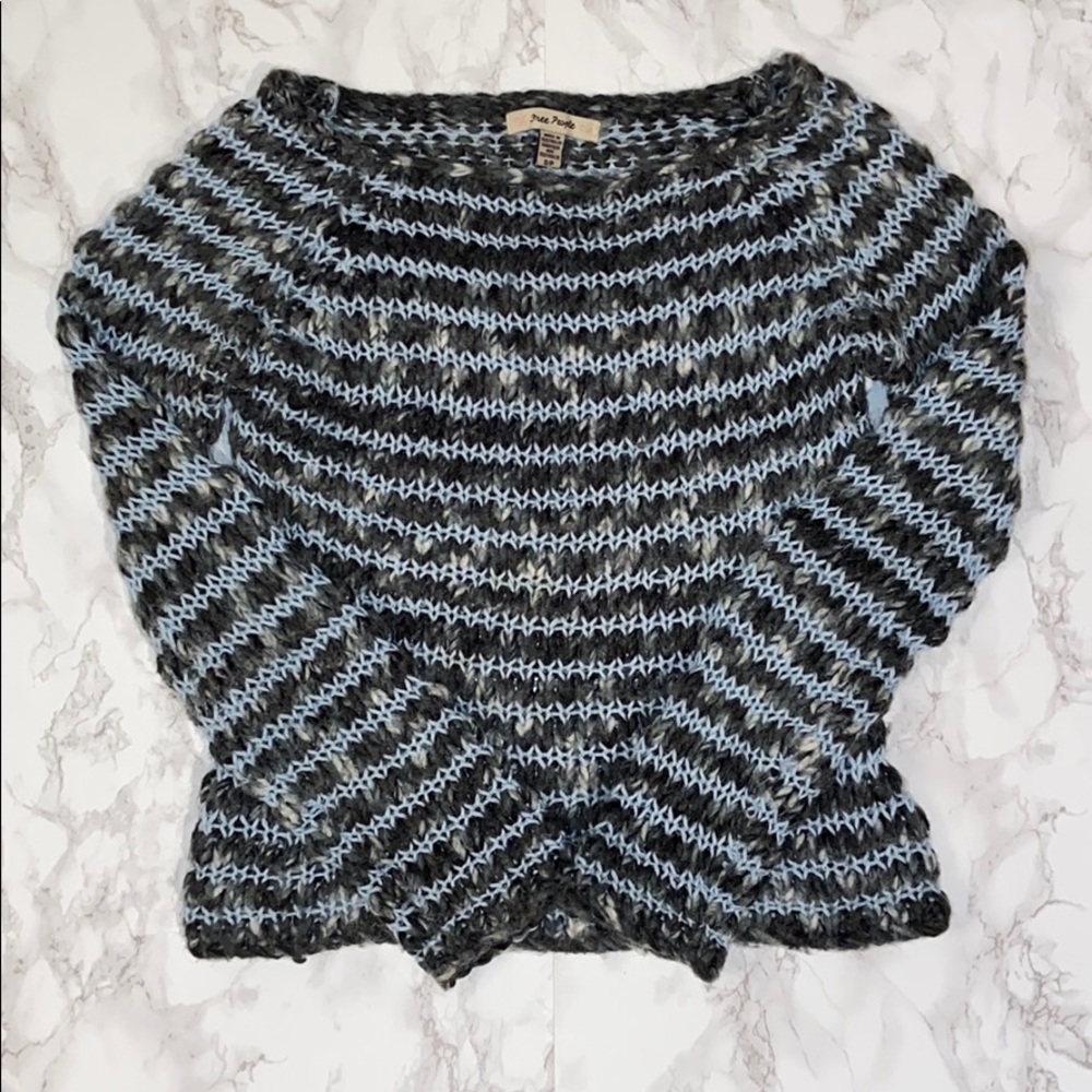 FREE PEOPLE Knit Sweater Sz Small